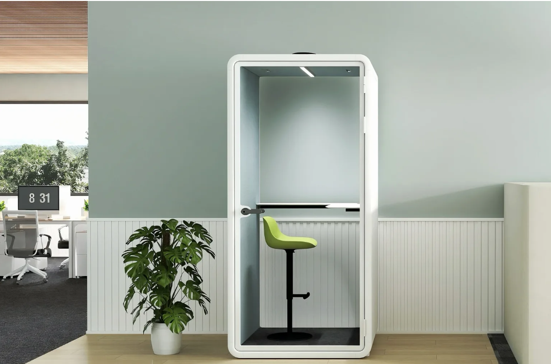 Silent Acoustic Booth Small Portable Acoustic Booth for Home Office in Riyadh