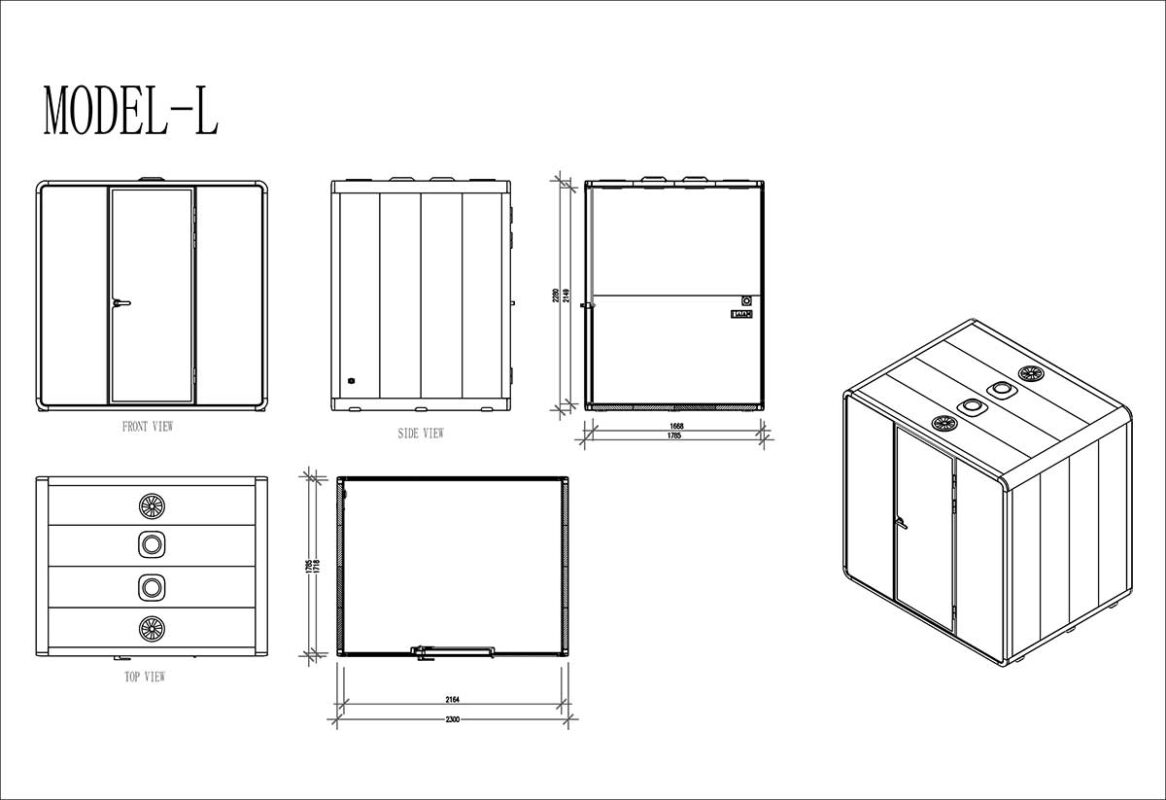 L booth